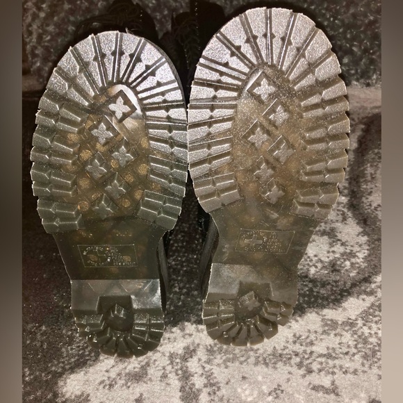 NIB Dr. Martens Rare Azreya Leather28-Eye Platform OTK Lace Up Boots US 8 UK 6 - Picture 12 of 16